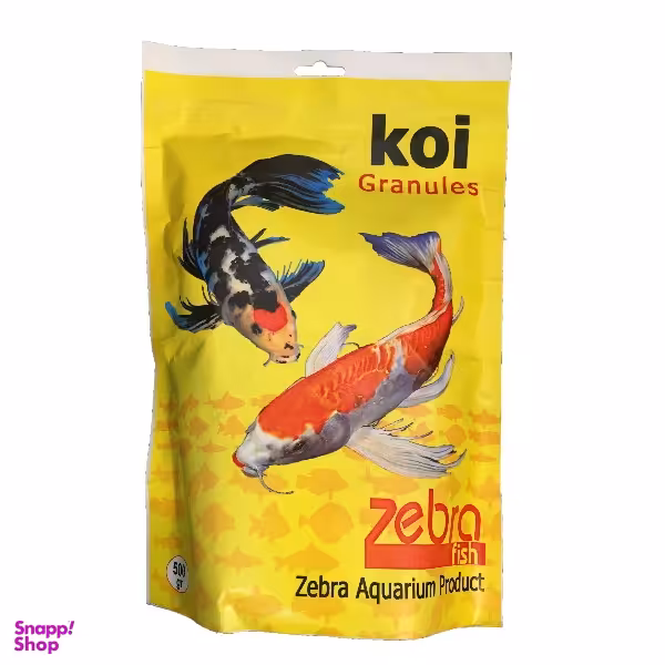 غذا خشک ماهی زبرا مدل Koi Granules وزن 500 گرم