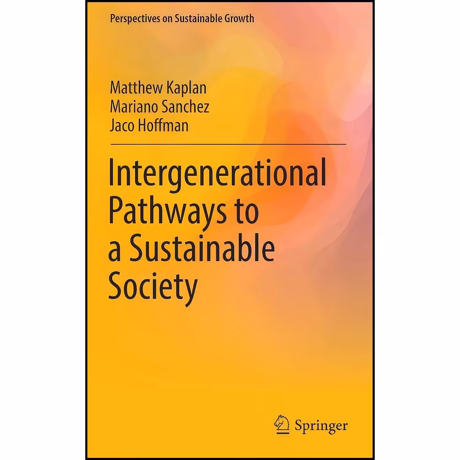 کتاب زبان اصلی Intergenerational Pathways to a Sustainable Society  اثر Kaplan