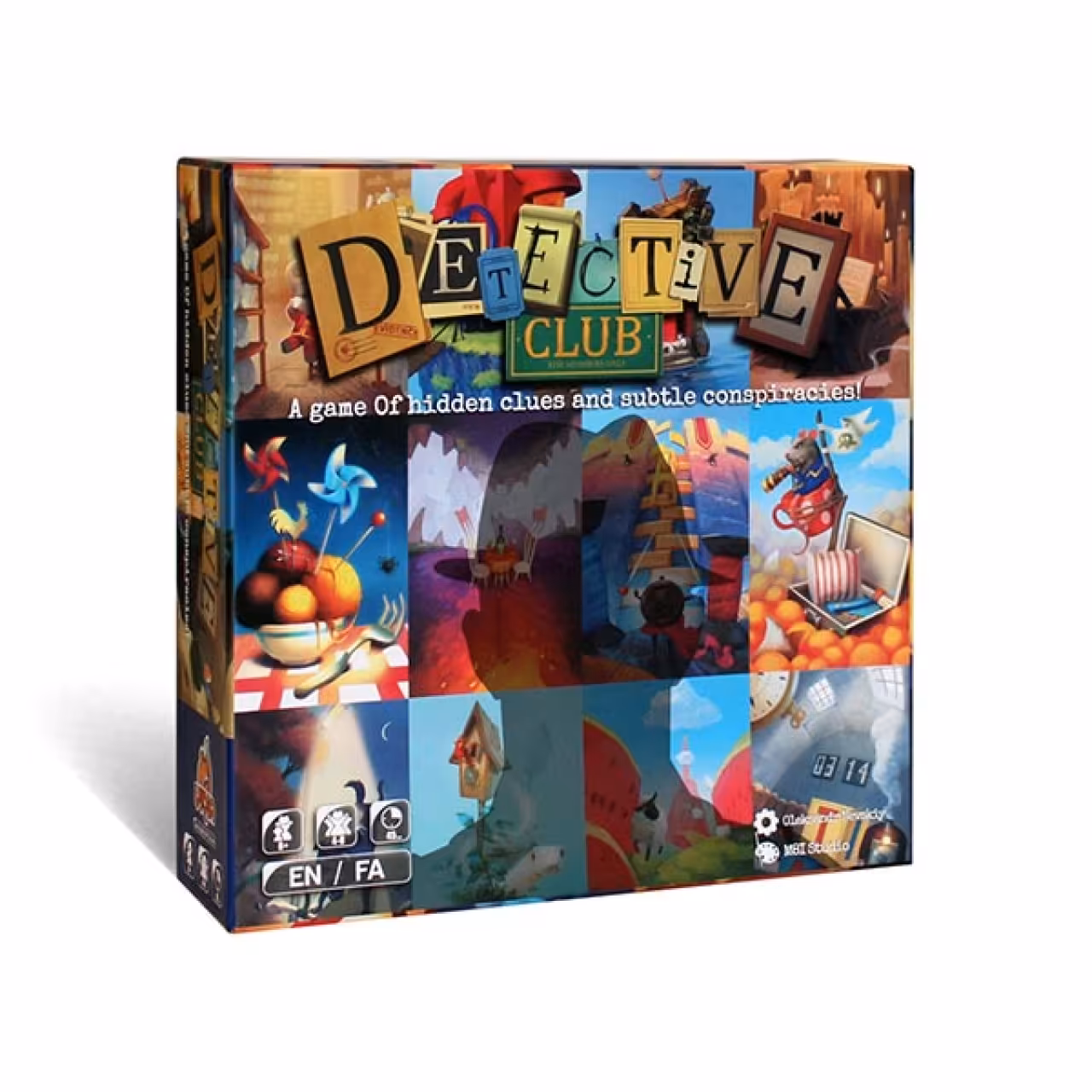 بازی رومیزی باشگاه کاراگاهان Detective Club