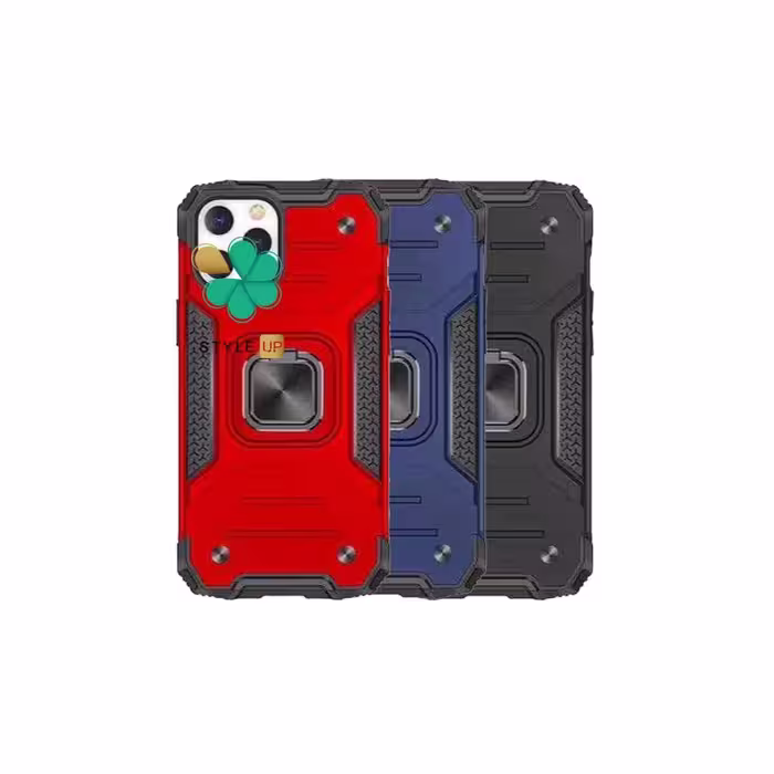 قاب ضد ضربه رینگ دار گوشی اپل آیفون iPhone 12 Pro Max طرح مگاترون