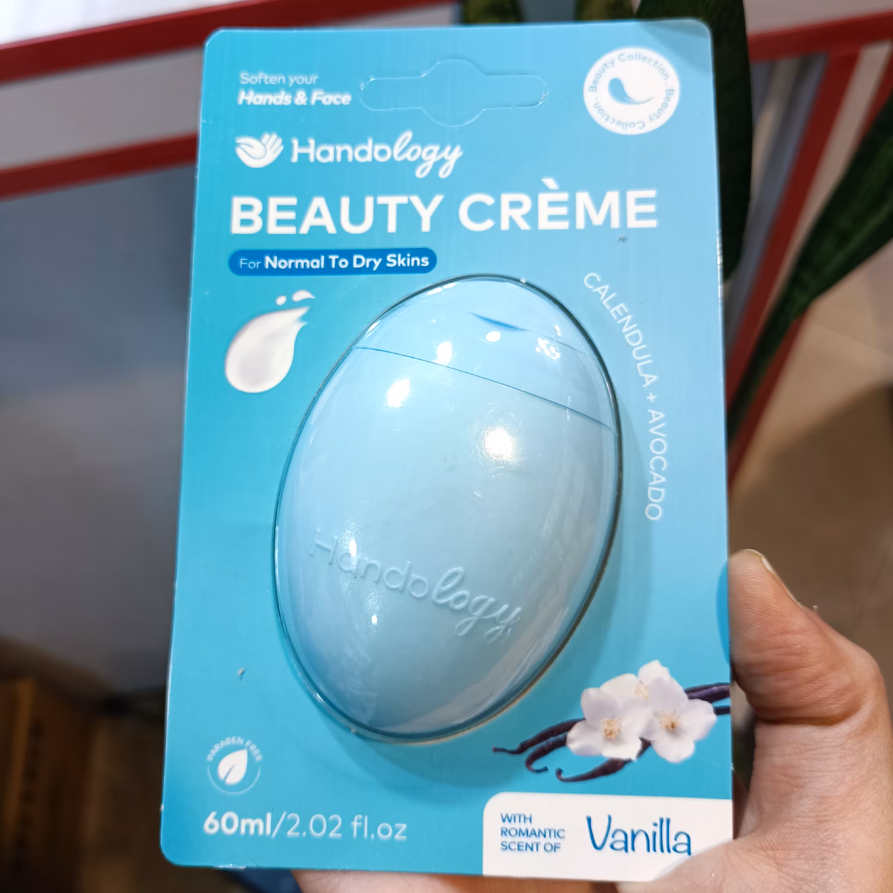 کرم مرطوب کننده دست و صورت هندولوژی مناسب پوست های نرمال و خشک