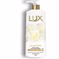 شامپو بدن لوکس 500 میل کاملیا عطرگل یاس  نرم کننده پوستLux body wash shampo skin