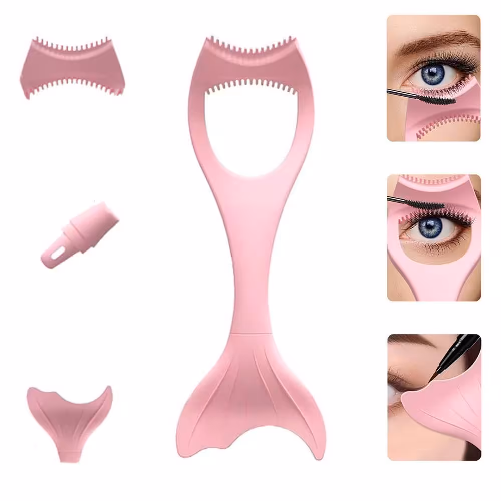 شابلون ریمل و خط چشم پری دریایی