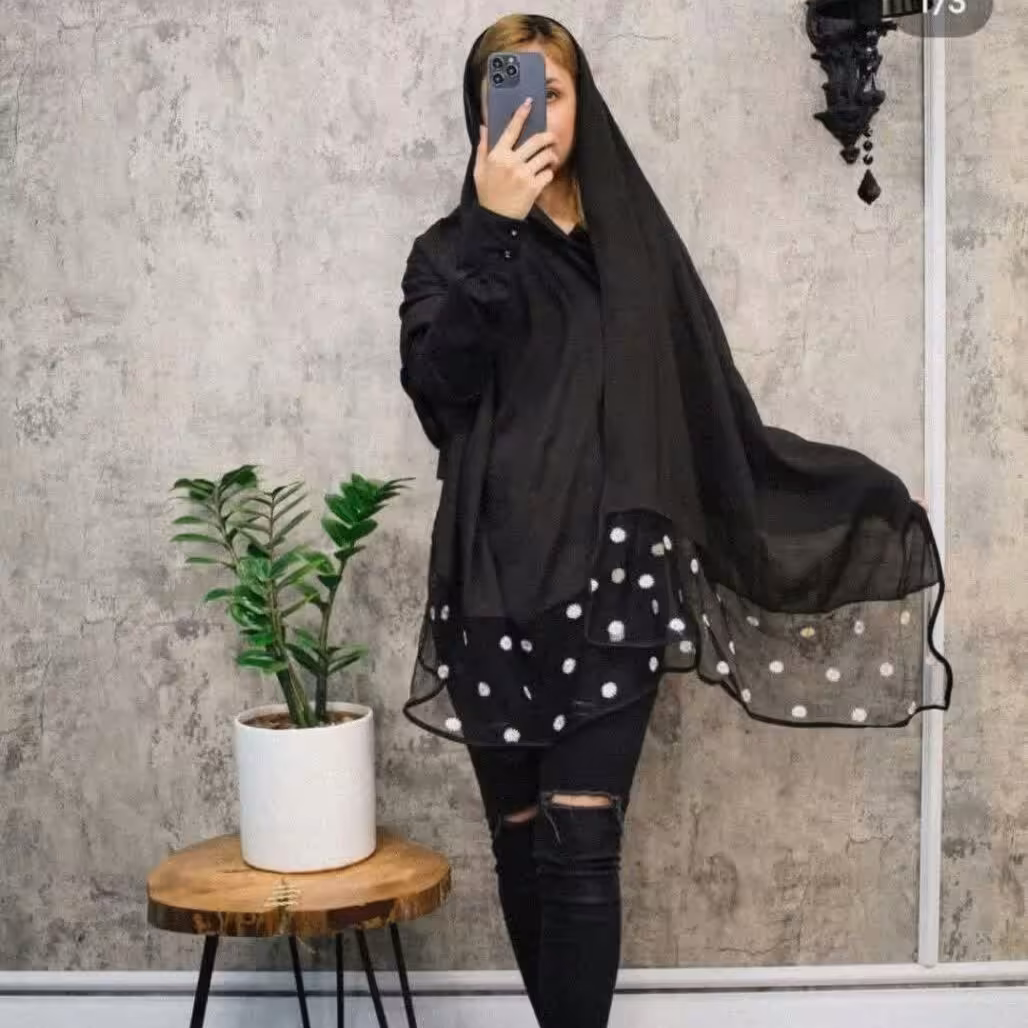 شال اسلپ طرح بابونه