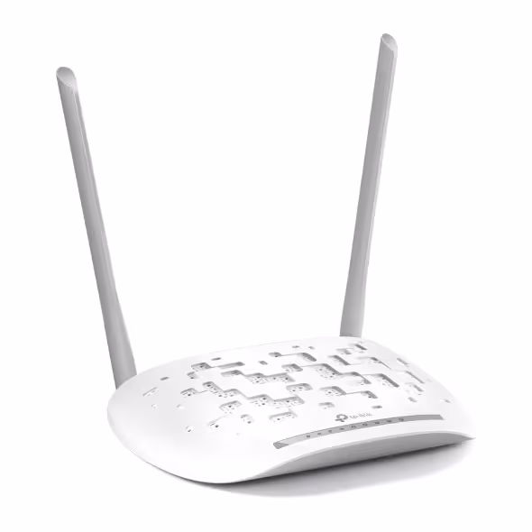 مودم روتر ADSL2 Plus بیسیم N300 تی پی-لینک مدل TD-W8961NTP-LINK ADSL2 Plus TD-W8961N Wireless N300 Modem Router