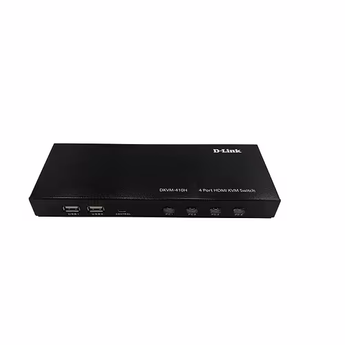 سوییچ HDMI KVM چهار پورت D-Link مدل DKVM-410H