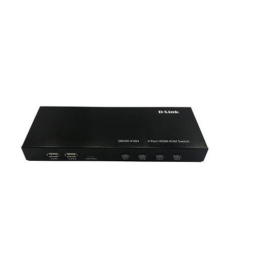 سوییچ HDMI KVM چهار پورت D-Link مدل DKVM-410H