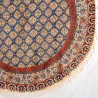 رومیزی قلمکار اعلا صادراتی گرد 120 طرح شیخ لطف الله