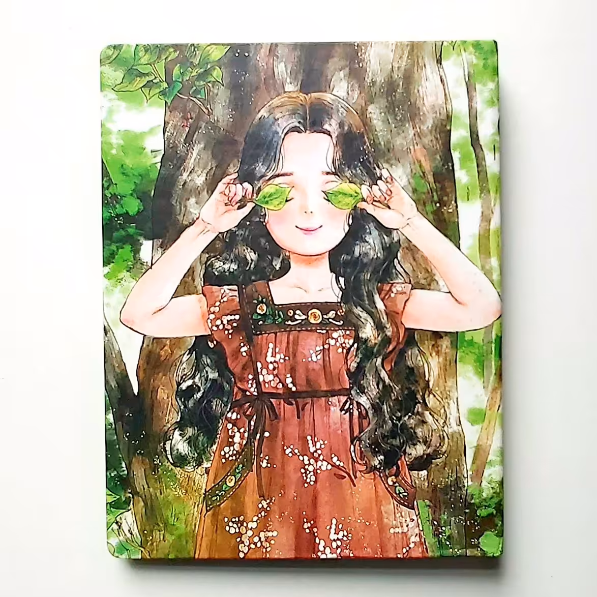 کلاسور  26 حلقه سویل طرح دختر  و گوزن