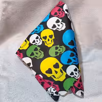 باندانا رنگی اسکلت کد 6