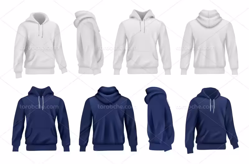 وکتور هودی مردانه | گرافیک با طعم تربچه