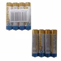 باتری نیم قلمی روندا مدل R03 بسته 8 عددی