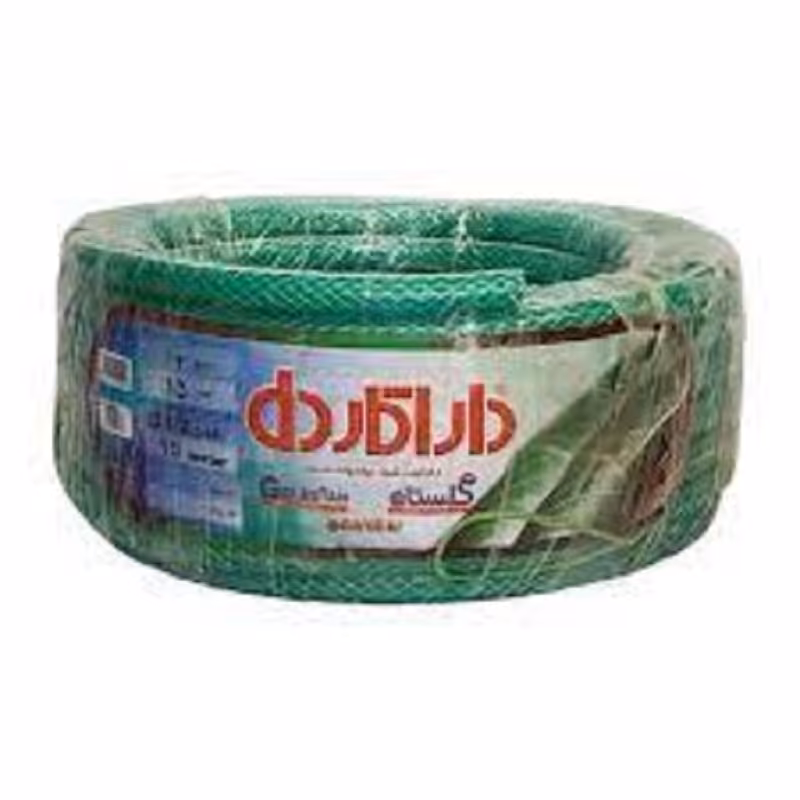شیلنگ آب داراکا سایز 1.2 اینچ طرح گلستان 40 متر