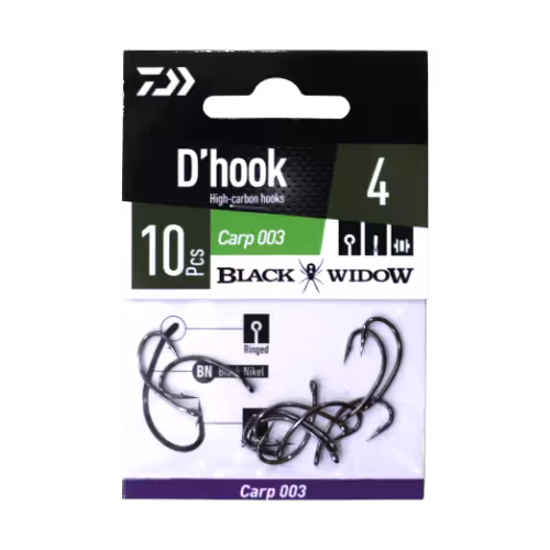 قلاب مورب کپوری دایوا (Daiwa) سایز 4