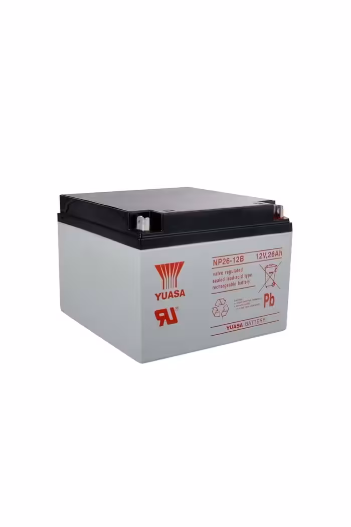 باتری NP26 12B 12V 26 AH AHMITLY BATTERY DRY FREE Yuasa
