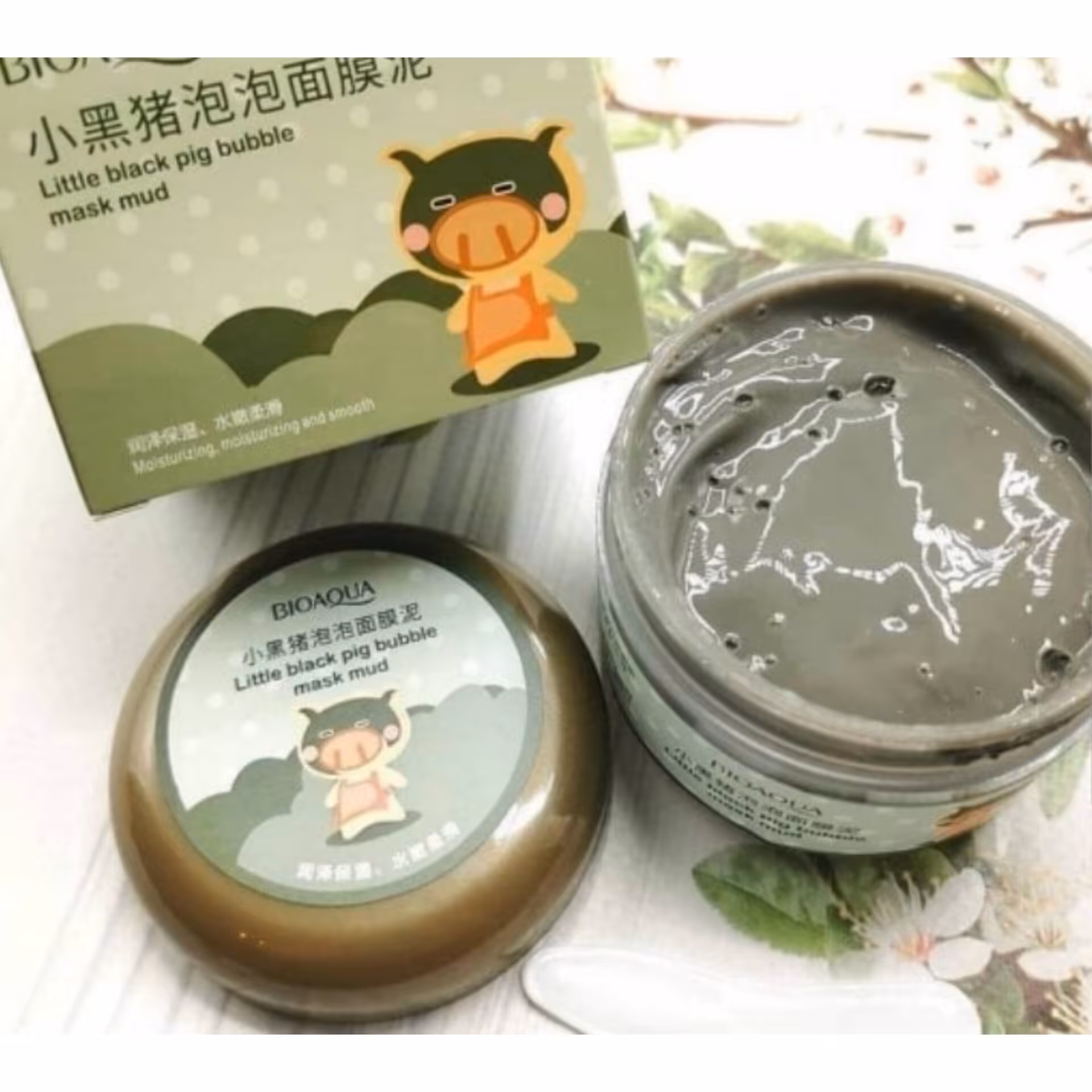 ماسک حبابی کربن بیوآکوا BIOAQUA