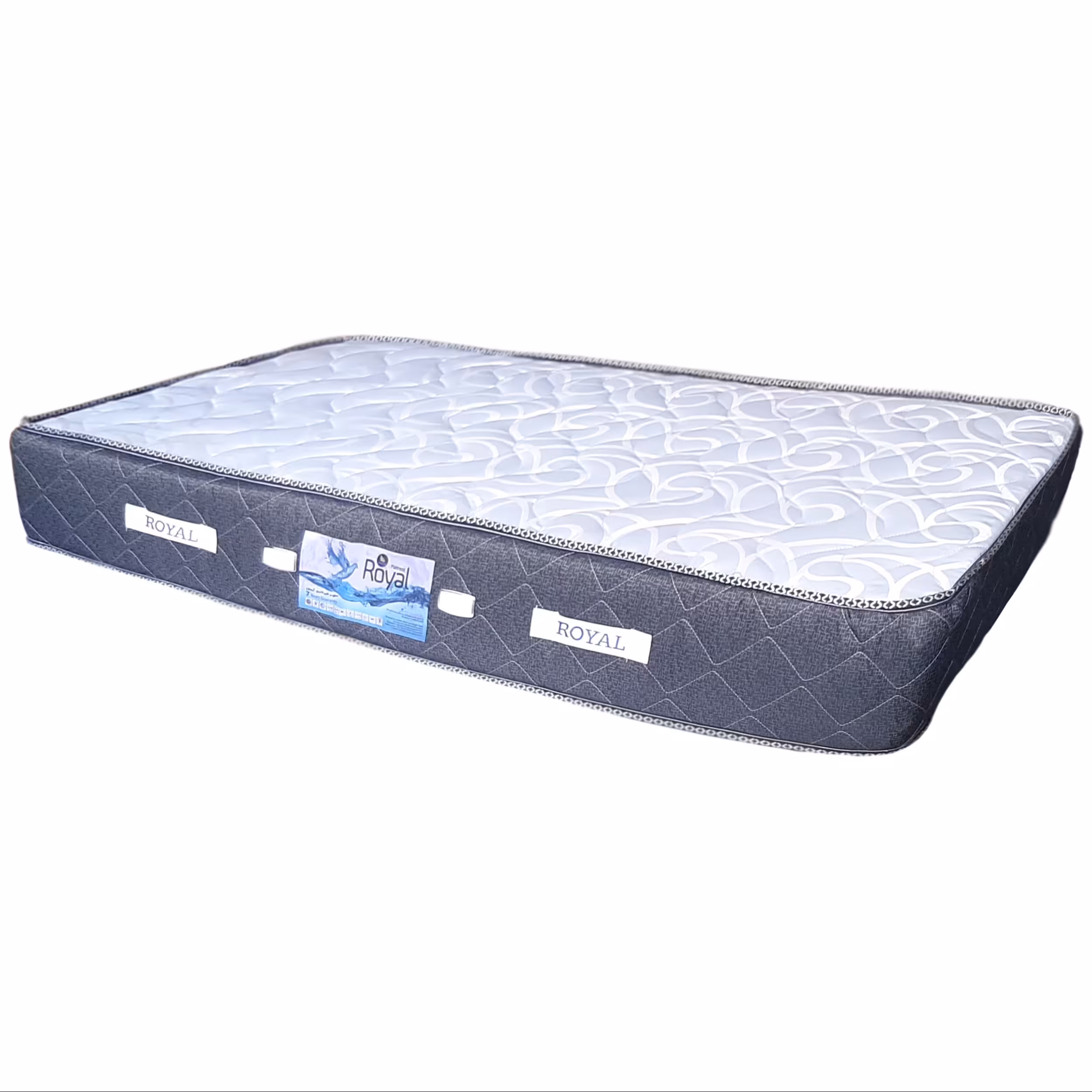 تشک رویال مدل طبی فنری آیسان M07 دو نفره سایز 140x200 سانتی متر