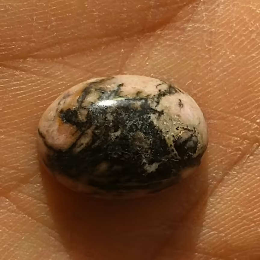 نگین سنگ رودونیت محشر 100 در100 طبیعی شاهکار خلقت خاص بی نظیر