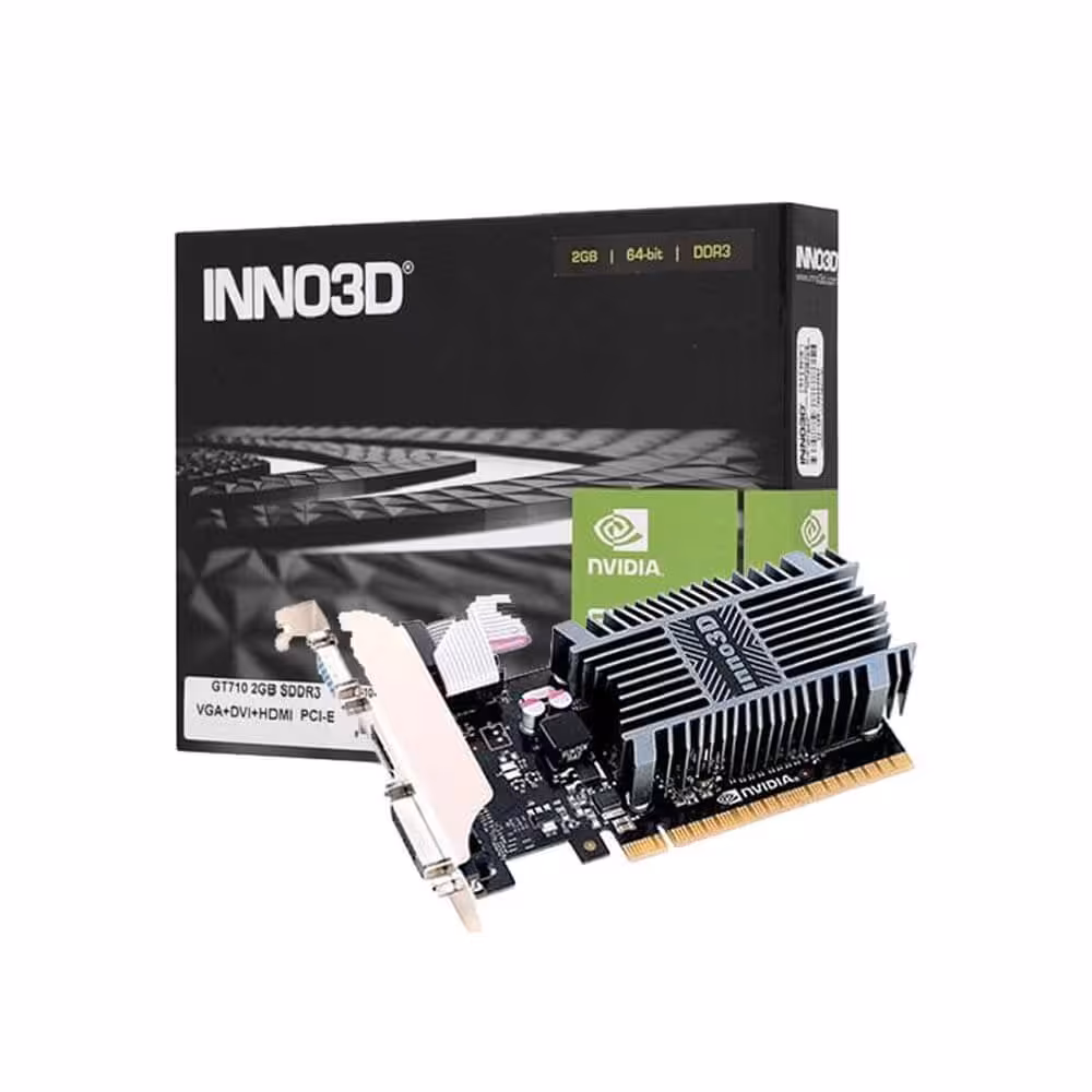 کارت گرافیک اینو تری دی GT710 2G DDR3 64BIT