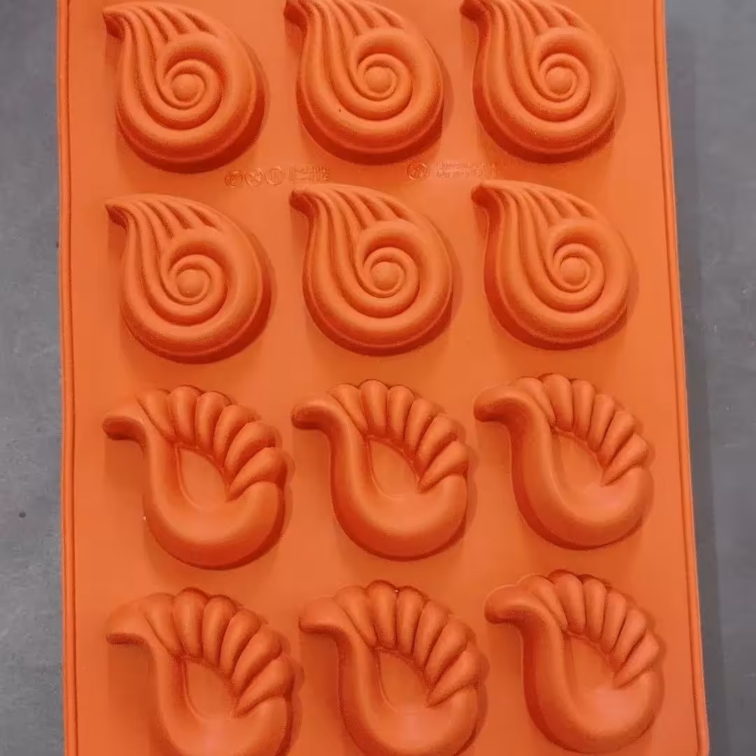 قالب سیلیکون حلوایی بوته جقه