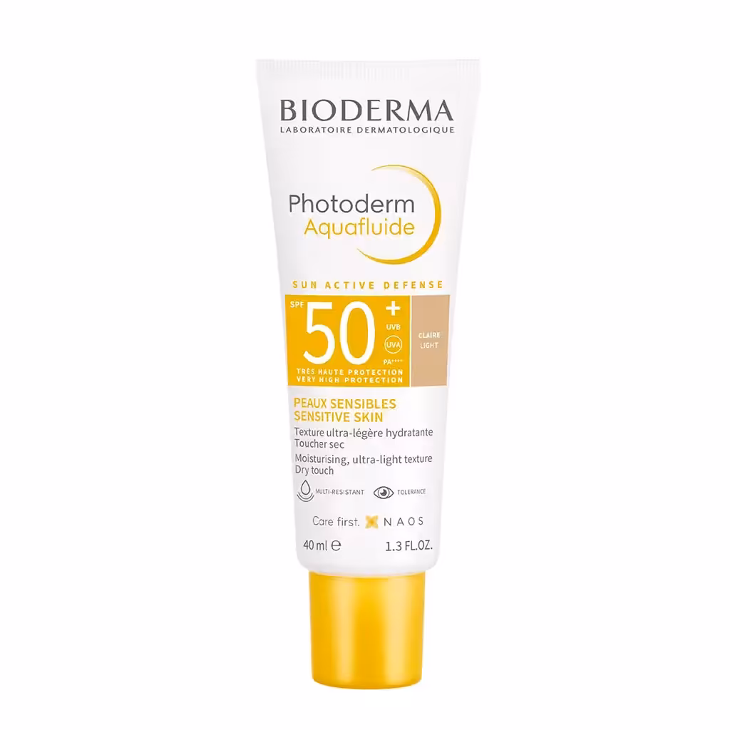 ضد آفتاب فوتودرم آکوا فلوئید بایودرما رنگ لایت BIODERMA