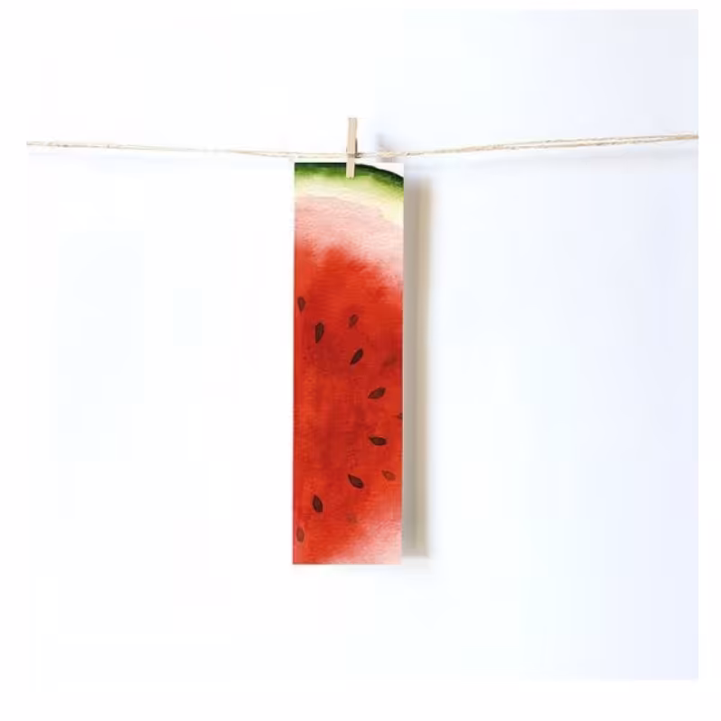 نشانک کتاب طرح هندوانه