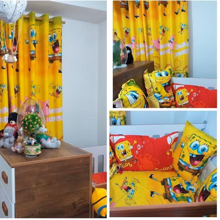 روتختی کودک و نوجوان  باب اسفنجی تک نفره (پس کرایه)