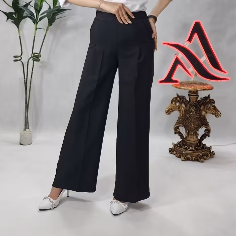 شلوار بگ جیب  و پیلی دار