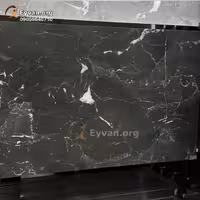 سرامیک پرسلان مشکی طرح سنگ مات 11403