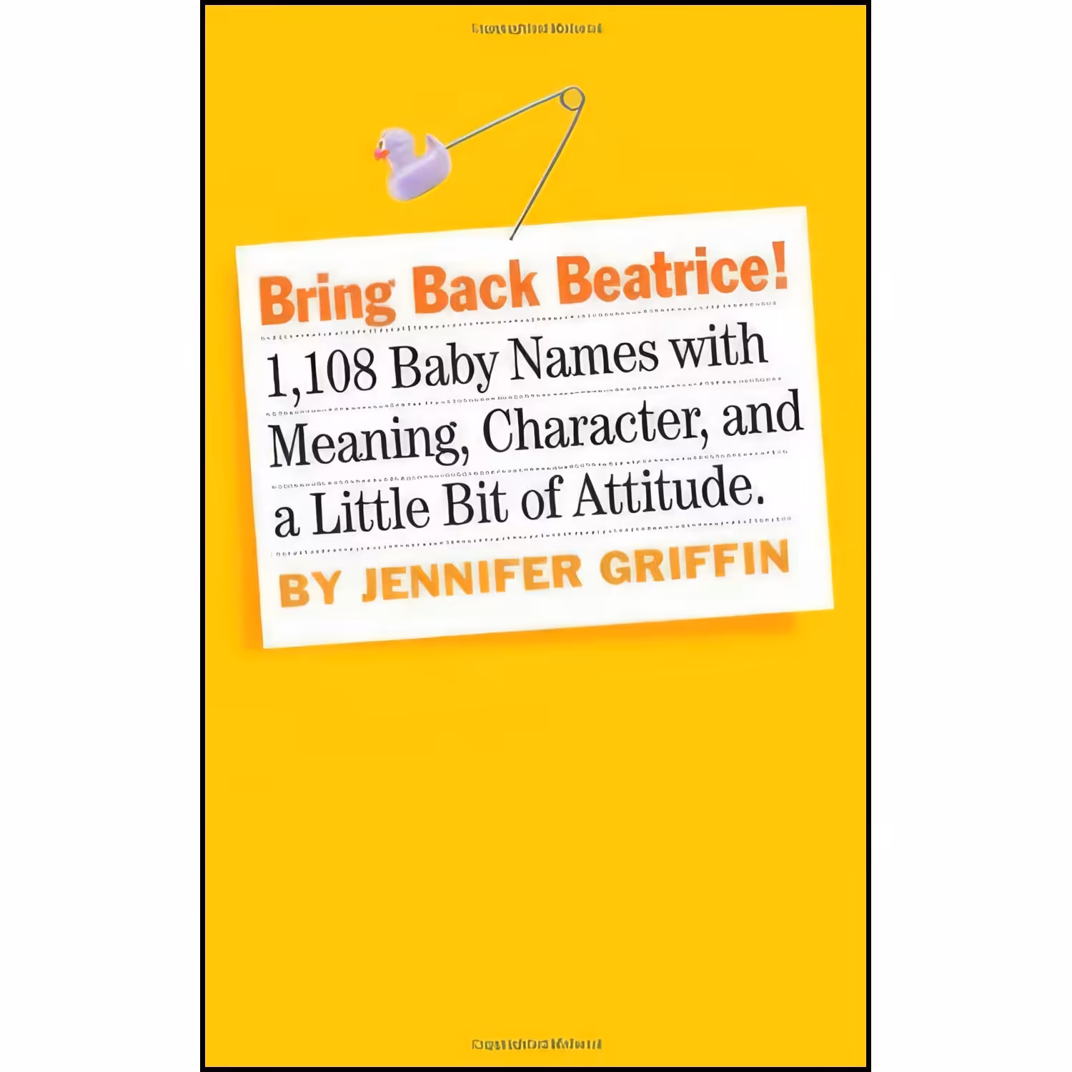 کتاب زبان اصلی Bring Back Beatrice اثر Jennifer Griffin