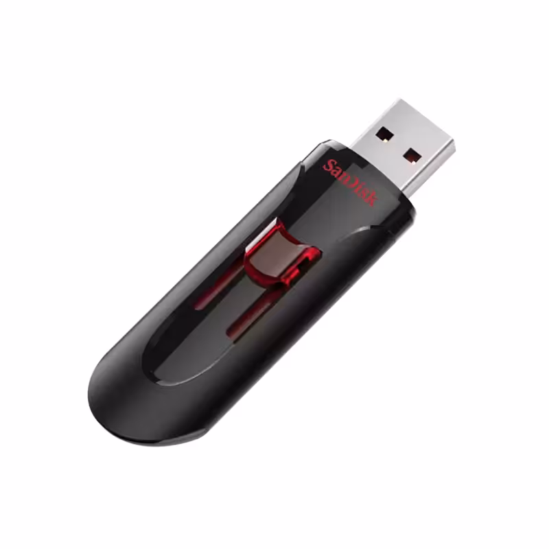 فلش مموری سن دیسک 64 گیگ مدل San Disk Flash Memory CRUZER GLIDE