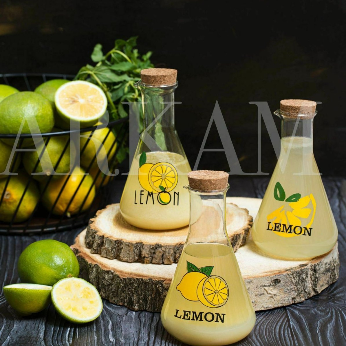 آبلیمو خوری درب چوب پنبه یک عددی باارسال رایگان