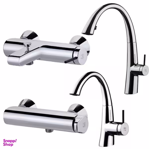 ست شیرآلات کی دبلیو سی مدل زو