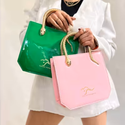 کیف چرم ورنی