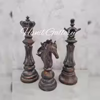 ست 3عددی مهره شطرنج(هزینه ارسال به عهده مشتری میباشد) (پس کرایه)