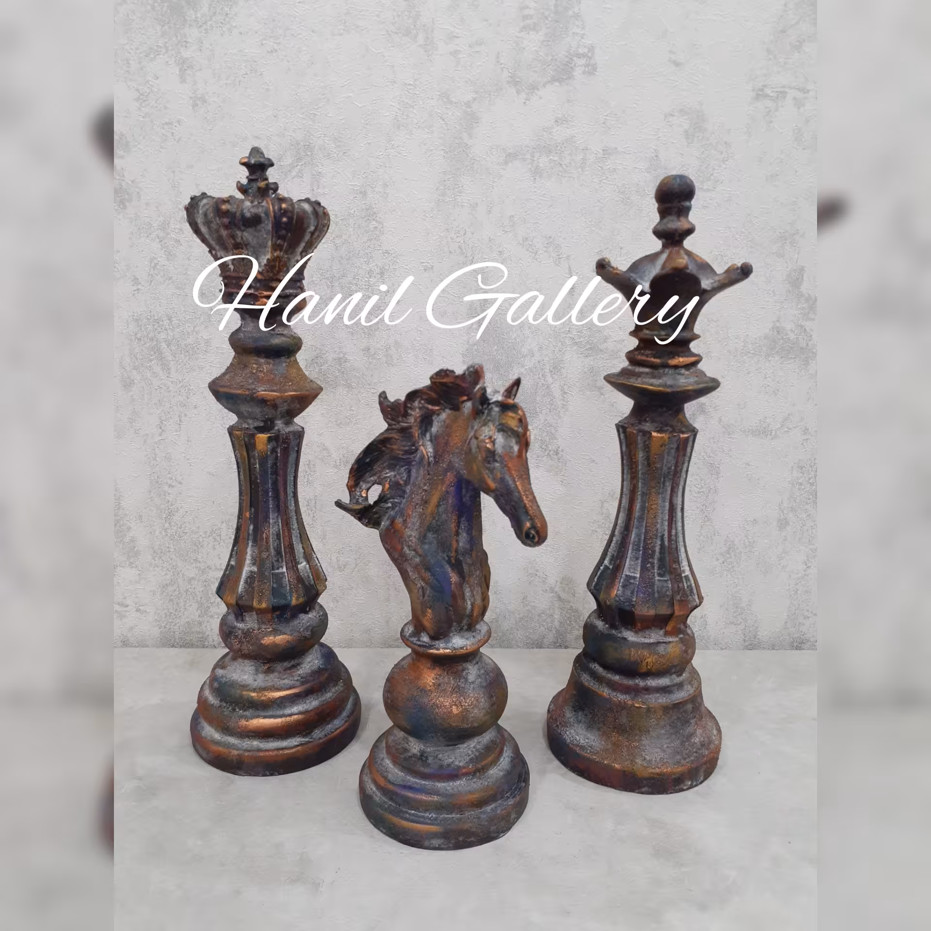 ست 3عددی مهره شطرنج(هزینه ارسال به عهده مشتری میباشد) (پس کرایه)