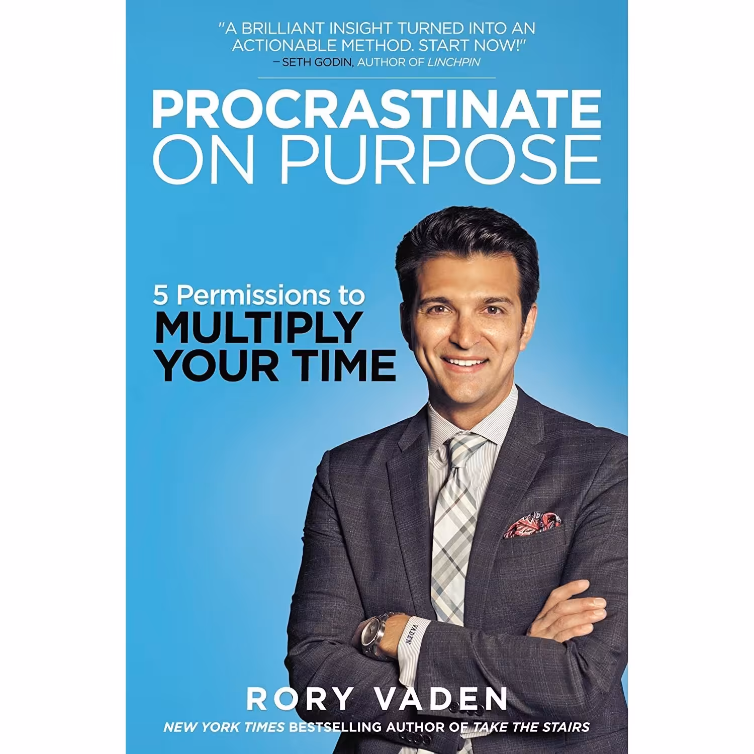 کتاب زبان اصلی Procrastinate on Purpose اثر Rory Vaden انتشارات TarcherPerigee