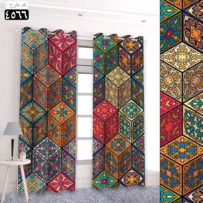 پرده تصویری طرح فروزنده