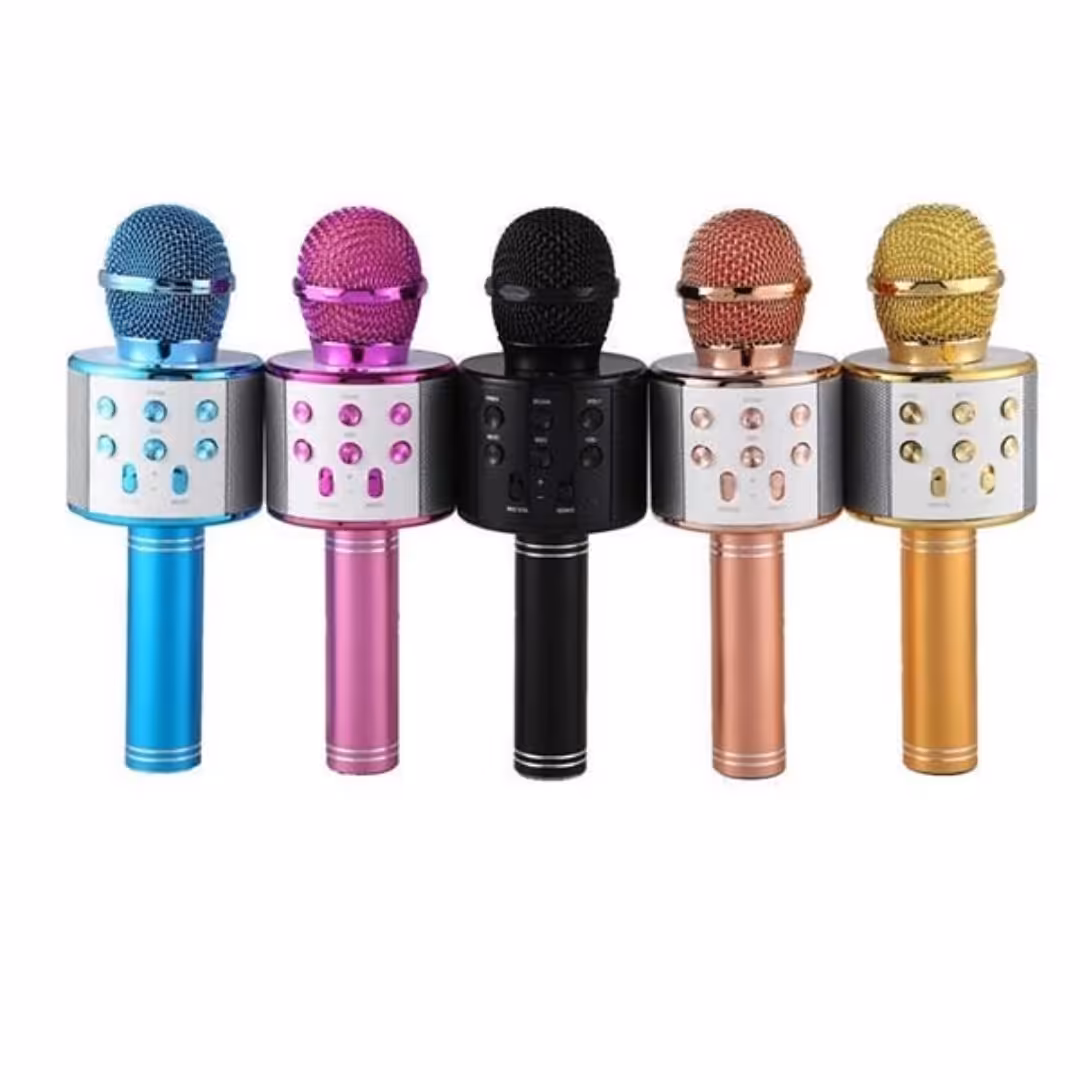 میکروفون اسپیکر بلوتوثی شارژی مدل GODFREY دارای قابلیت تغییر صدا