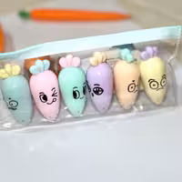 هایلایتر هویج نوک نمدی