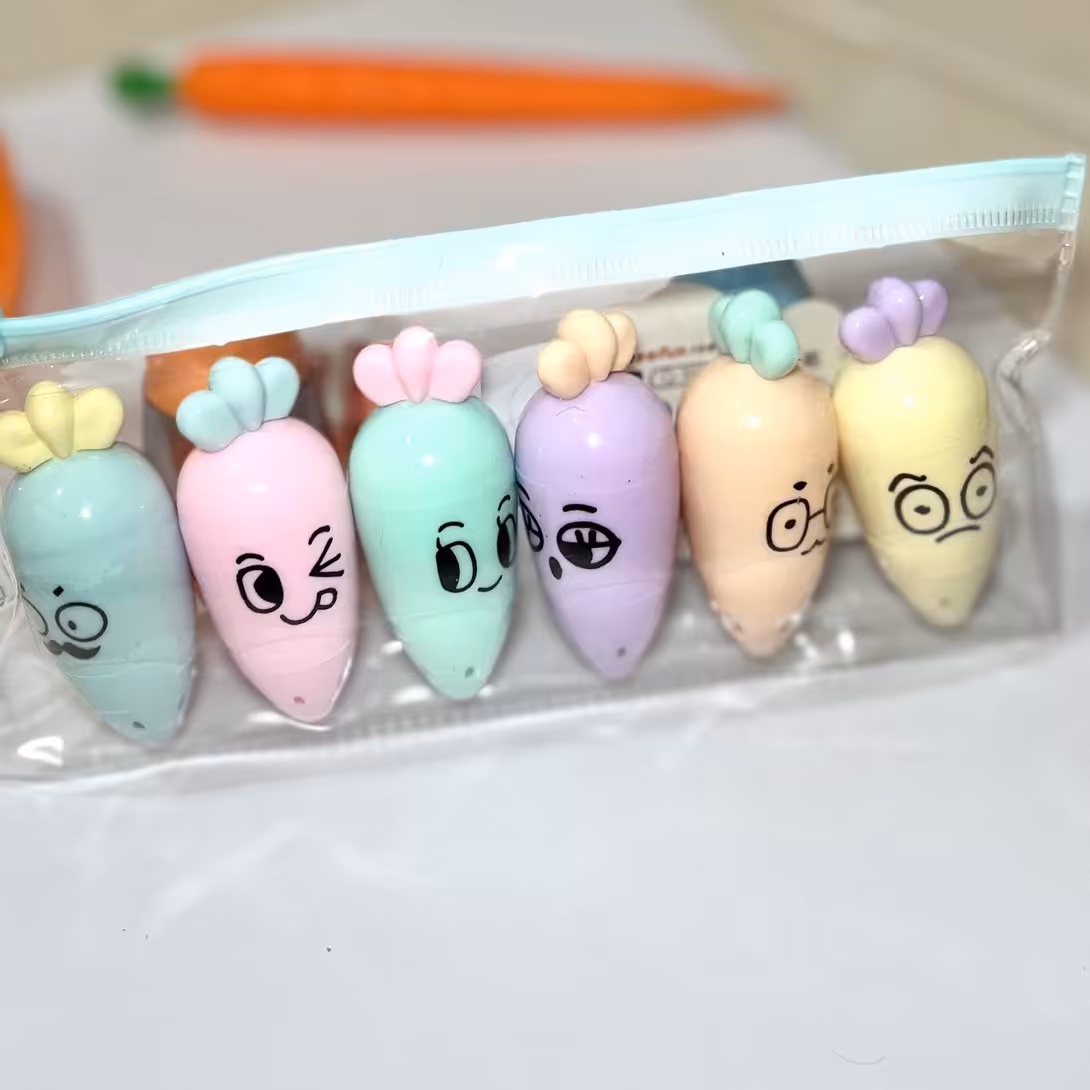 هایلایتر هویج نوک نمدی