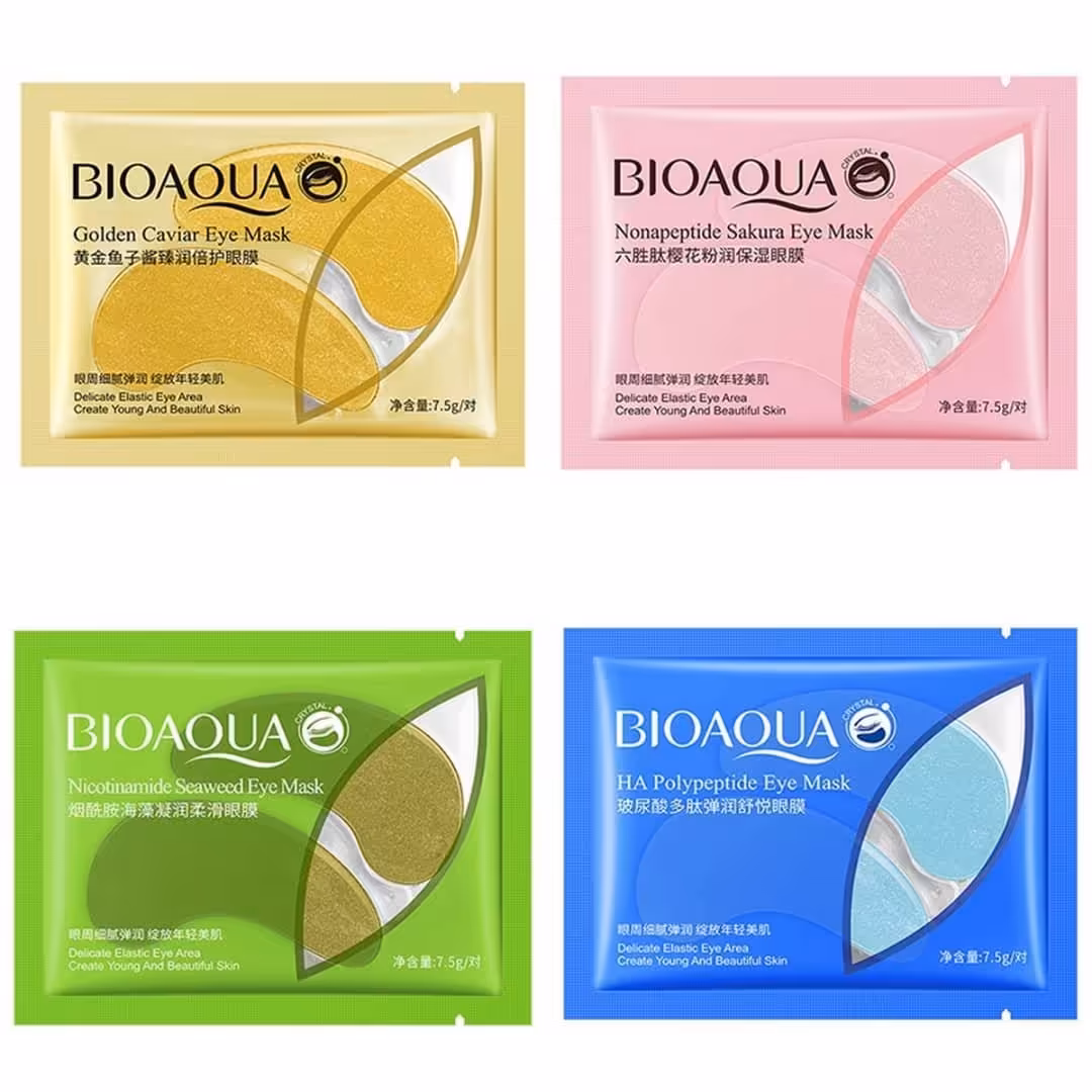 ماسک پچ زیر چشم سبز BIOAOUA