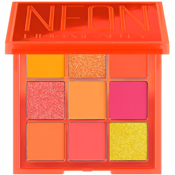 پالت سایه چشم هدی بیوتی HUDA BEAUTY مدل Neon Obsessions (نارنجی)