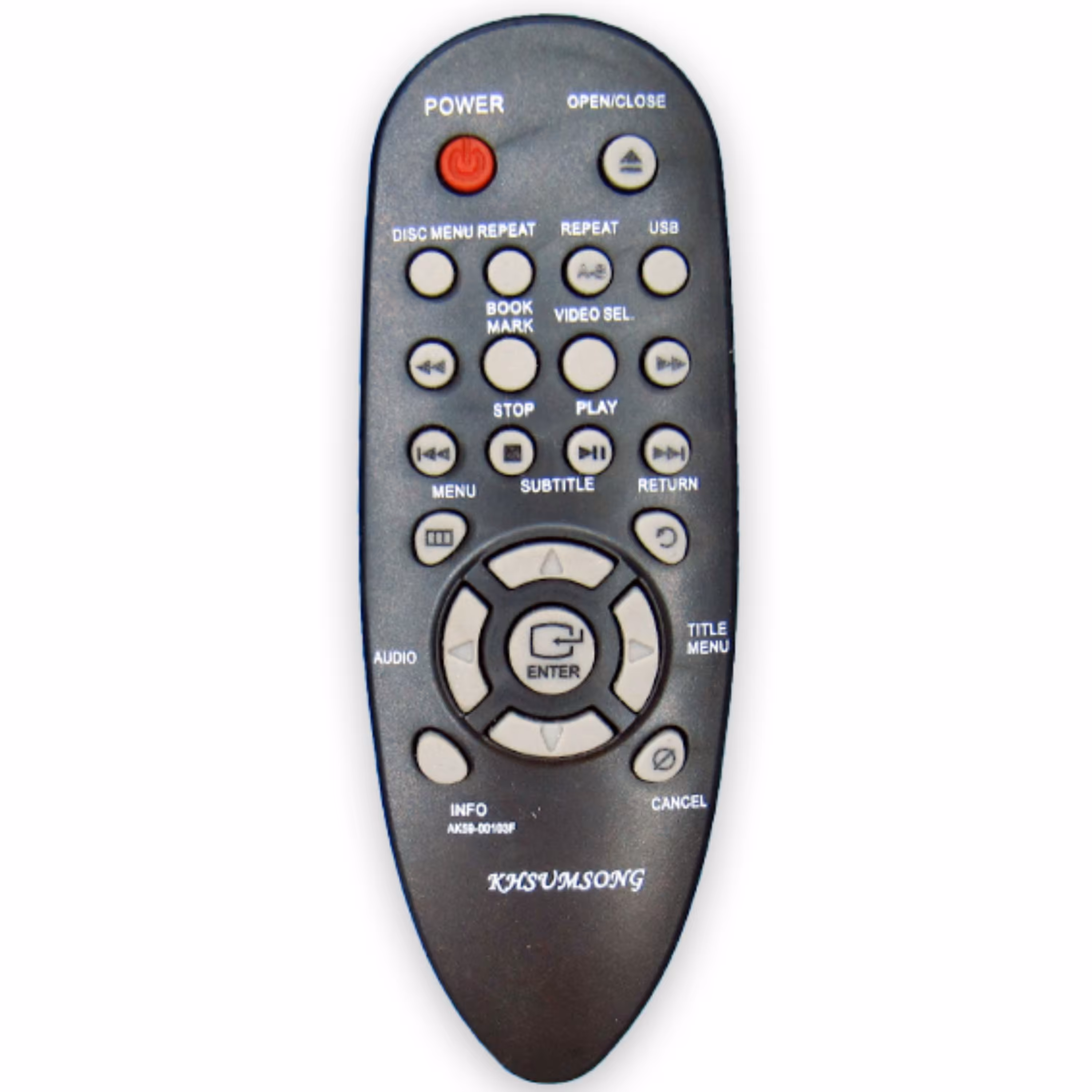 کنترل دی وی دی سامسونگ SAMSUNG DVD کوتاه تخم مرغی جدید