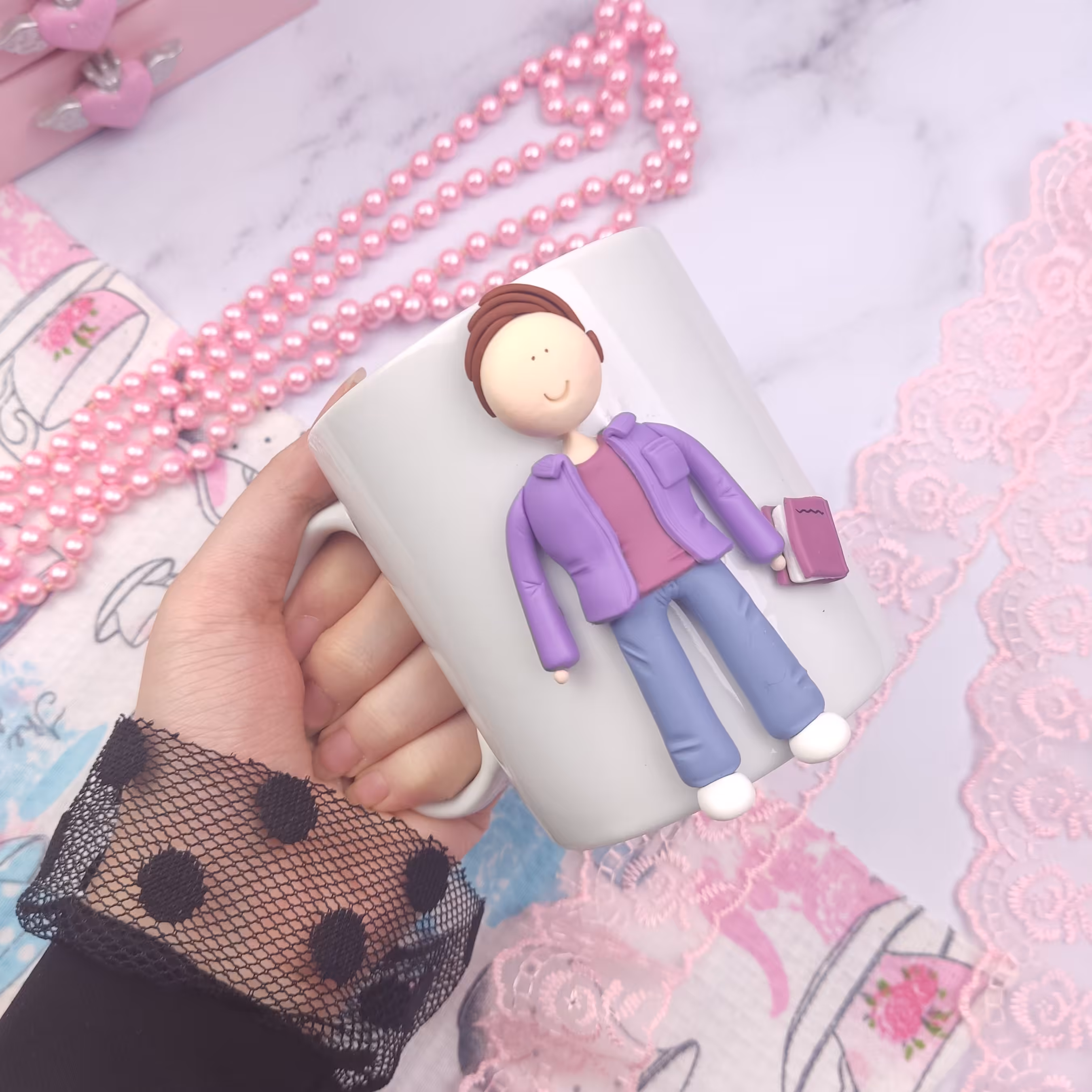 ماگ مردونه.سایز 9.5*8 سانت.وزن425 گرم