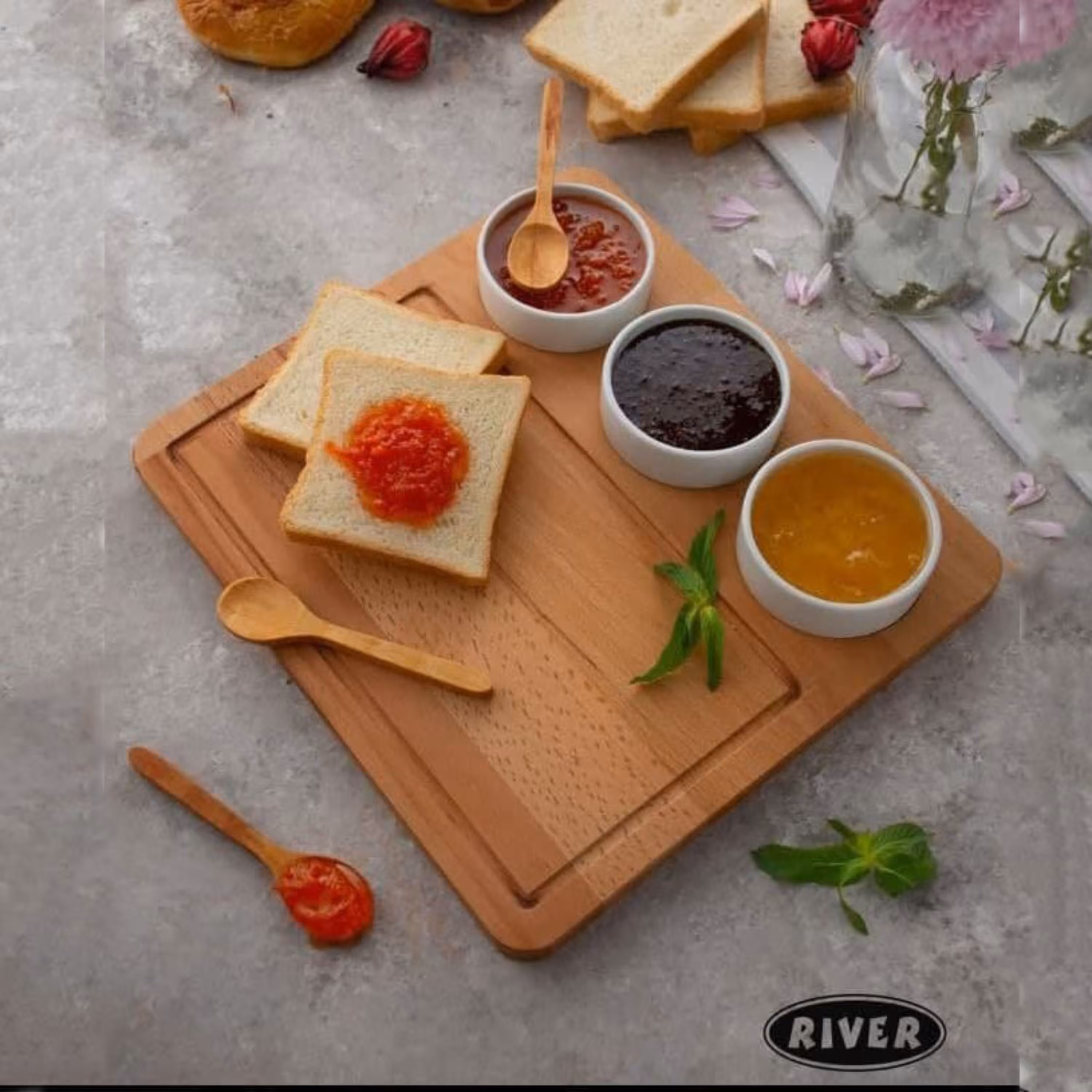 صبحانه خوری بامبو برند RIVER مدل 5938