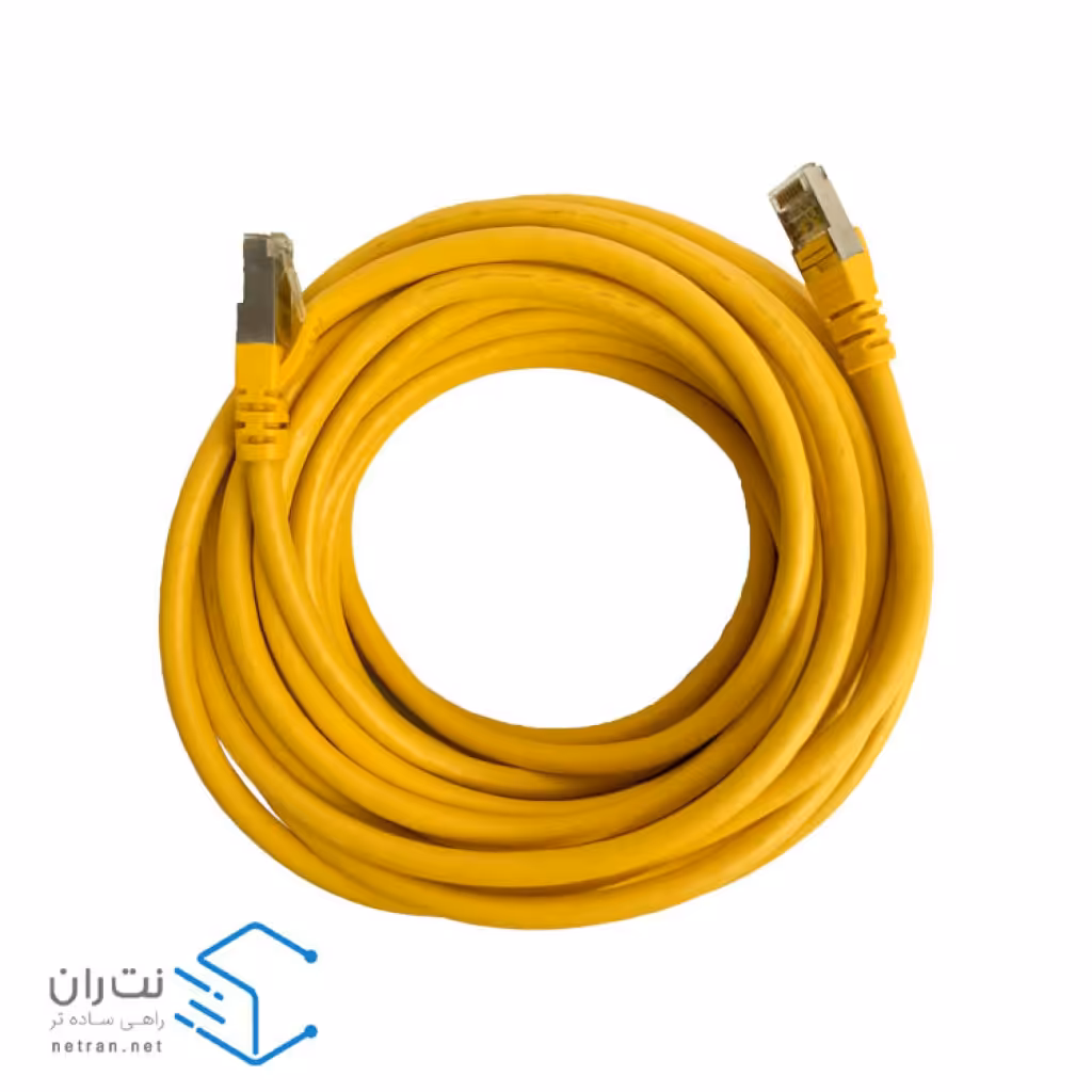 پچ کورد لگراند (کابل لن) Cat6 SFTP روکش PVC زرد 10 متری