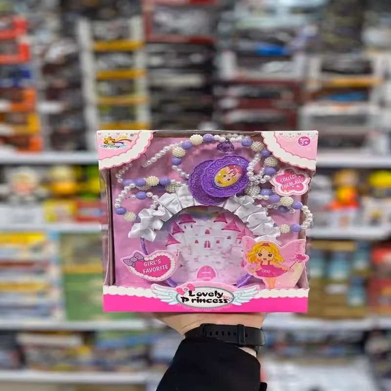 اسباب بازی ست تاج و گردن بند