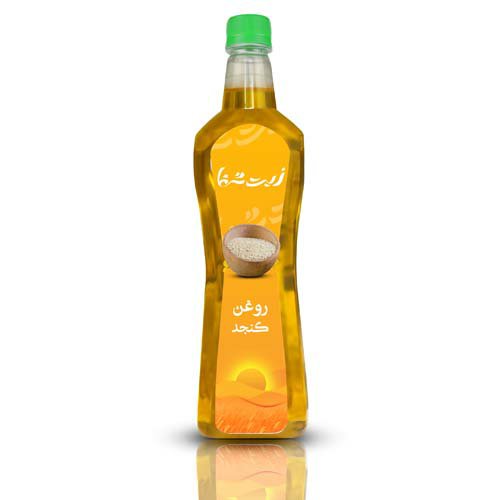 روغن کنجد 1000 میلی لیتر تولید به روش پرس سرد