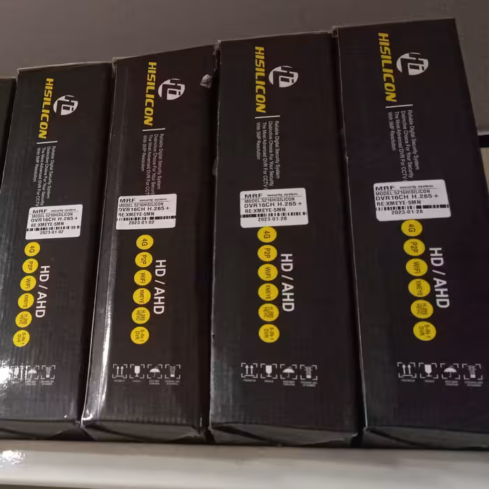 دستگاه دی وی آر  4  کانال 5 مگاپیکسل  هایسیلیکون 12 ماا گارانتی پشتیبانی از تمام دوربینهای اچ دی از انالوگ تا 5 مگ 